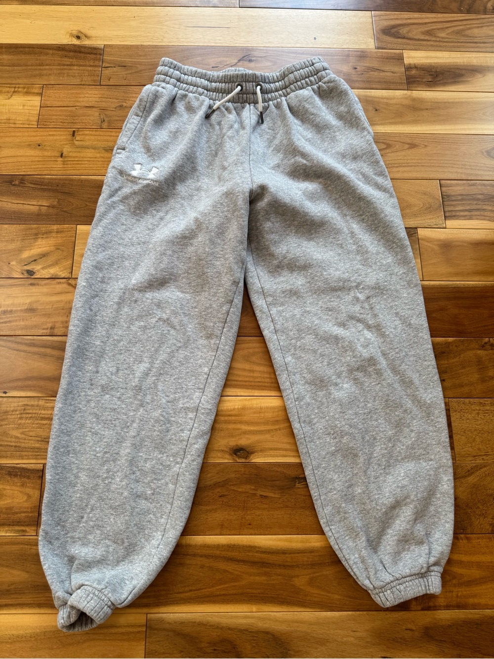 Under ArmourLight Gray Fleece Joggers